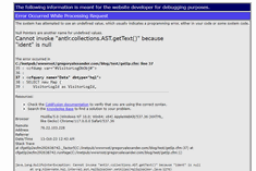 Enabling Detailed Errors with ColdFusion and IIS