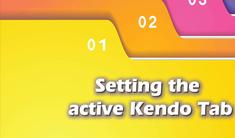 Set Active Kendo Tab